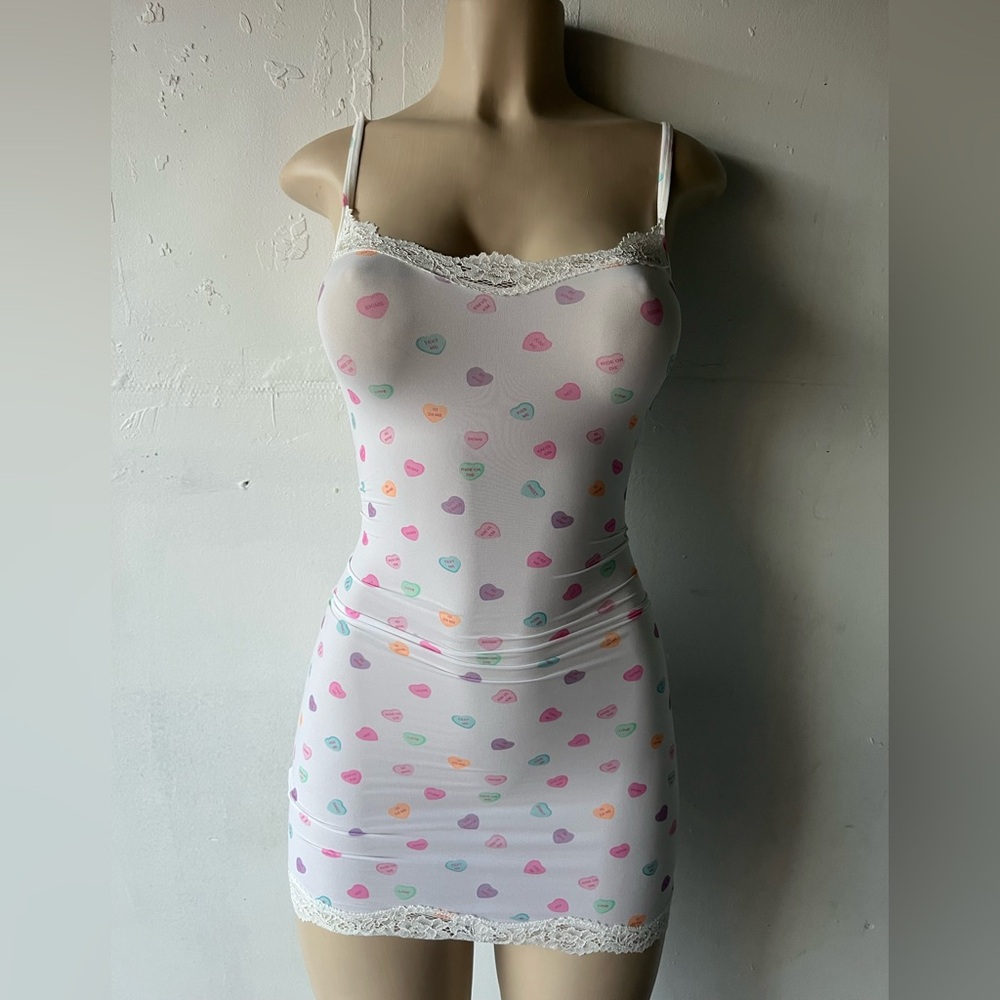 Skims Heart candy Print Women's Slip Dress